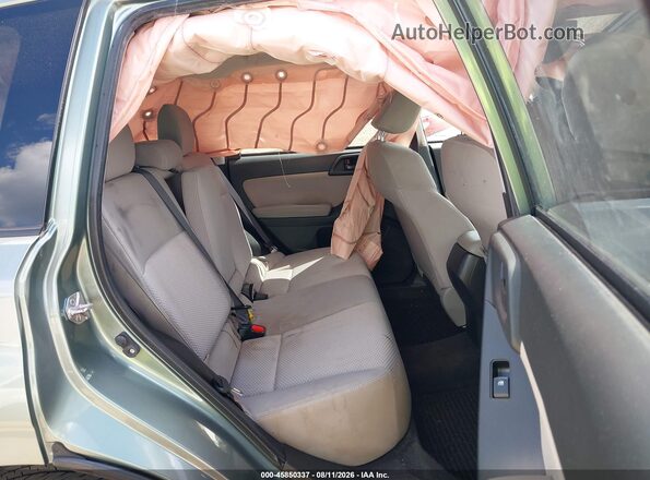 JF2SJADC3GH494612 2016 SUBARU FORESTER Green Vista de la etiqueta del VIN