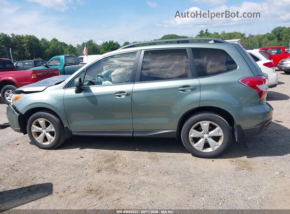 JF2SJADC3GH494612 2016 SUBARU FORESTER Green 