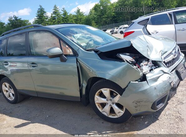 JF2SJADC3GH494612 2016 SUBARU FORESTER Green 