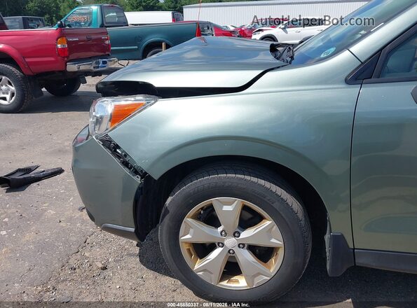 JF2SJADC3GH494612 2016 SUBARU FORESTER Green 
