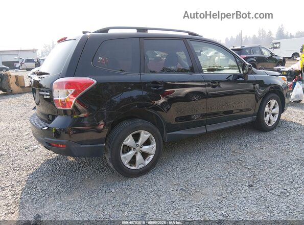 JF2SJADC3GH546255 2016 SUBARU FORESTER Черный Задняя правая четверть