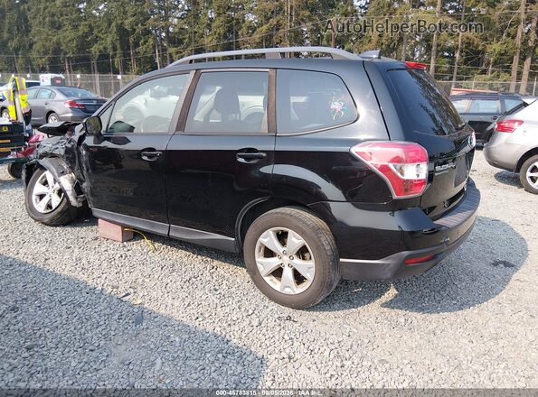 JF2SJADC3GH546255 2016 SUBARU FORESTER Черный Задняя левая четверть