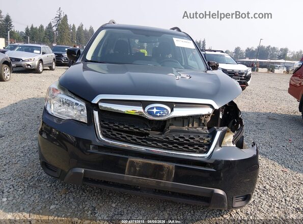 JF2SJADC3GH546255 2016 SUBARU FORESTER Черный Вид задней части салона