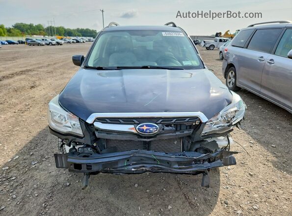 JF2SJADC3JH406018 2018 SUBARU FORESTER Угольный Вид спереди