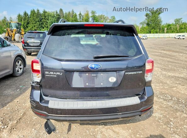 JF2SJADC3JH406018 2018 SUBARU FORESTER Угольный Вид сзади