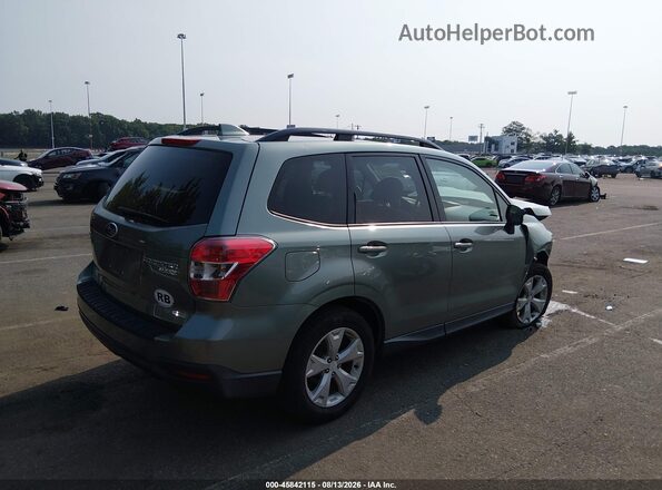 JF2SJADC4GH401337 2016 SUBARU FORESTER Green Հետևի աջ