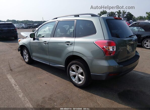 JF2SJADC4GH401337 2016 SUBARU FORESTER Green Հետևի ձախ
