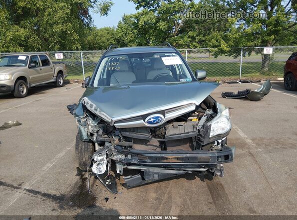 JF2SJADC4GH401337 2016 SUBARU FORESTER Green Դիմացի տեսք
