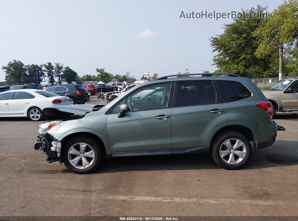 JF2SJADC4GH401337 2016 SUBARU FORESTER Green Սալոնի 360 աստիճան տեսք
