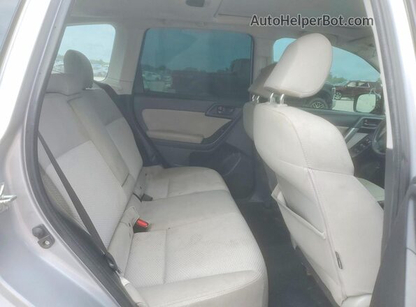 JF2SJADC4GH465314 2016 SUBARU FORESTER Silver Սալոնի հետևի տեսք