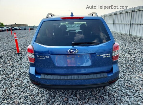 JF2SJADC4GH479844 2016 SUBARU FORESTER Blue Widok z tyłu