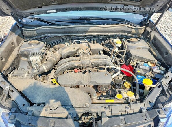 JF2SJADC4GH479844 2016 SUBARU FORESTER Blue Widok wnętrza z tyłu