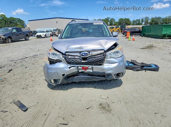 JF2SJADC5GH401301 2016 SUBARU FORESTER Серебряный Вид спереди