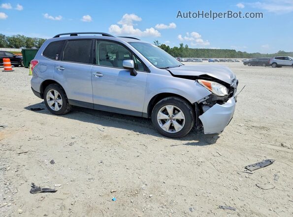 JF2SJADC5GH401301 2016 SUBARU FORESTER Серебряный Передняя правая четверть
