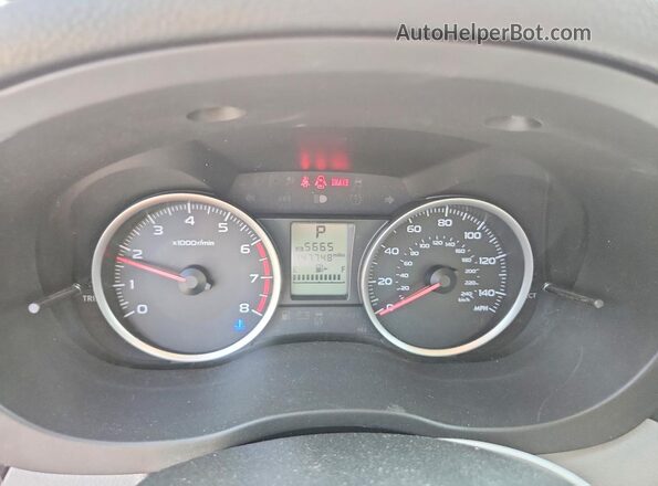 JF2SJADC5GH401301 2016 SUBARU FORESTER Серебряный Вид щитка приборов