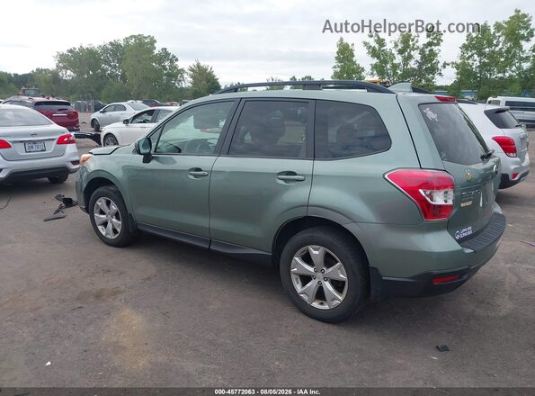 JF2SJADC5GH401427 2016 SUBARU FORESTER Green Rear left