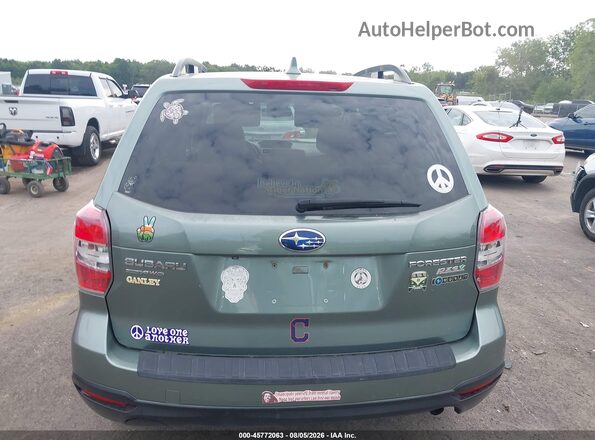 JF2SJADC5GH401427 2016 SUBARU FORESTER Green 