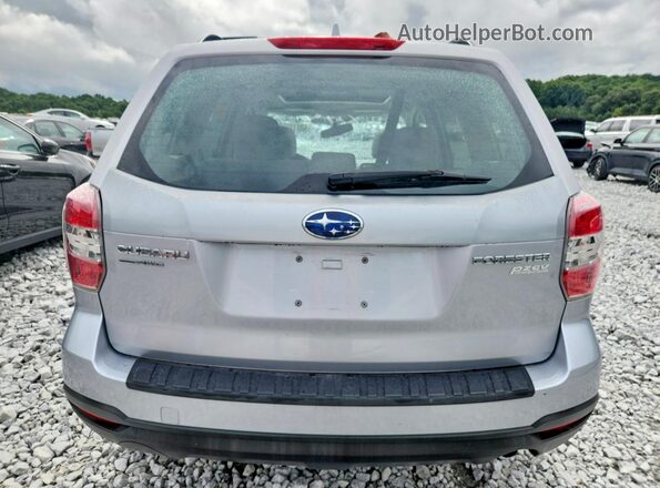JF2SJADC5GH409009 2016 SUBARU FORESTER Silver Rear view