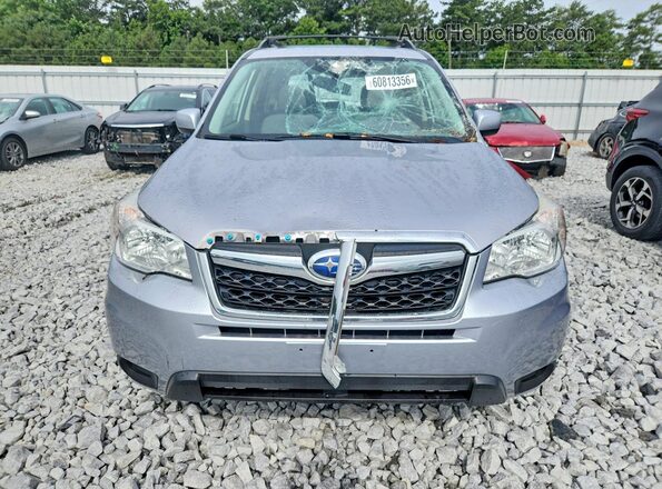 JF2SJADC5GH409009 2016 SUBARU FORESTER Silver Front view