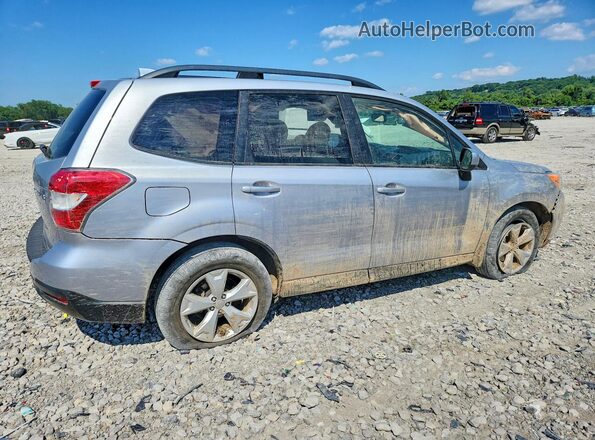 JF2SJADC5GH432208 2016 SUBARU FORESTER Серебряный Задняя правая четверть
