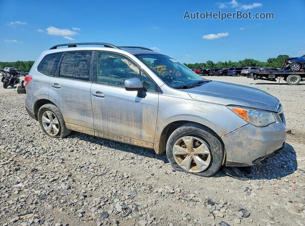 JF2SJADC5GH432208 2016 SUBARU FORESTER Серебряный Передняя правая четверть