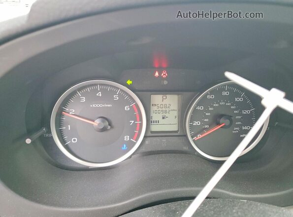 JF2SJADC5GH534883 2016 SUBARU FORESTER Blue Widok zestawu wskaźników