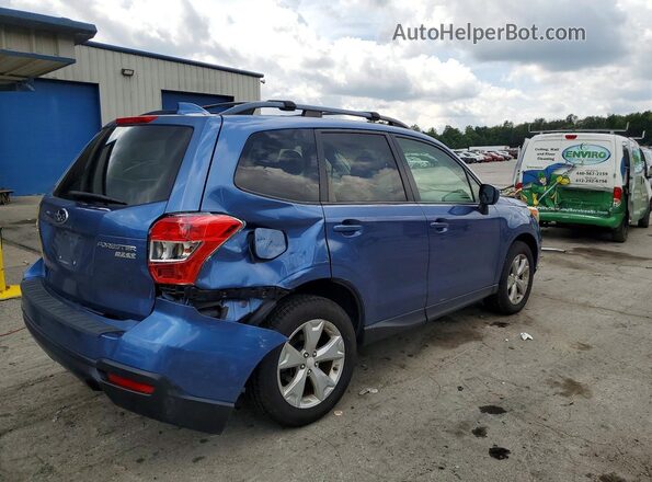 JF2SJADC5GH534883 2016 SUBARU FORESTER Blue Tył prawy