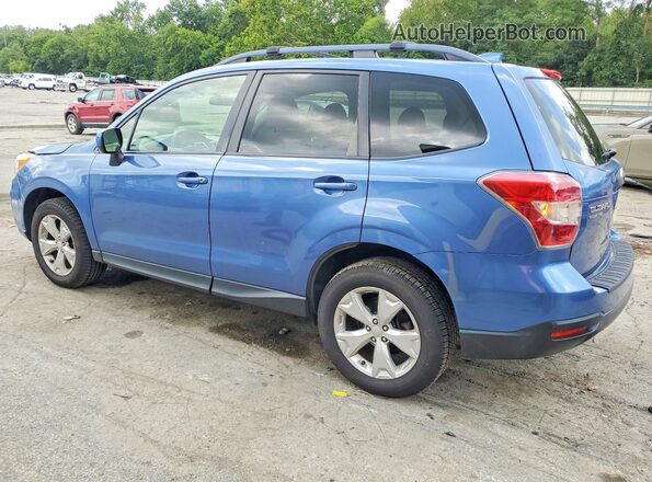 JF2SJADC5GH534883 2016 SUBARU FORESTER Blue Tył lewy