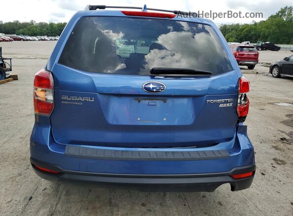 JF2SJADC5GH534883 2016 SUBARU FORESTER Blue Widok z tyłu