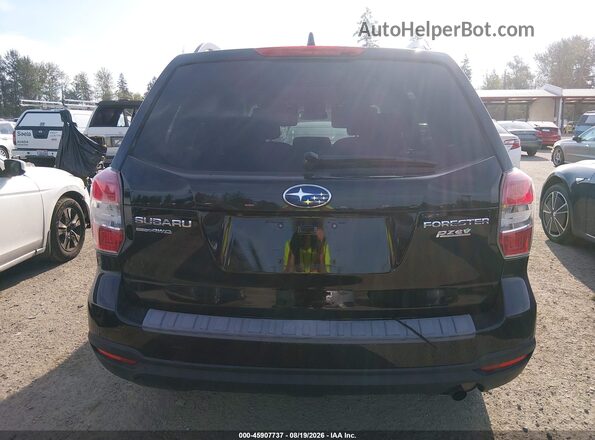 JF2SJADC5GH559590 2016 SUBARU FORESTER Black 