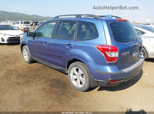 JF2SJADC6GG546112 2016 SUBARU FORESTER Blue Rear left