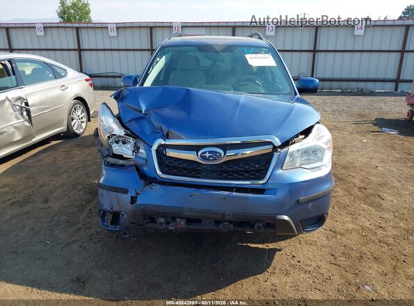 JF2SJADC6GG546112 2016 SUBARU FORESTER Blue Dashboard view