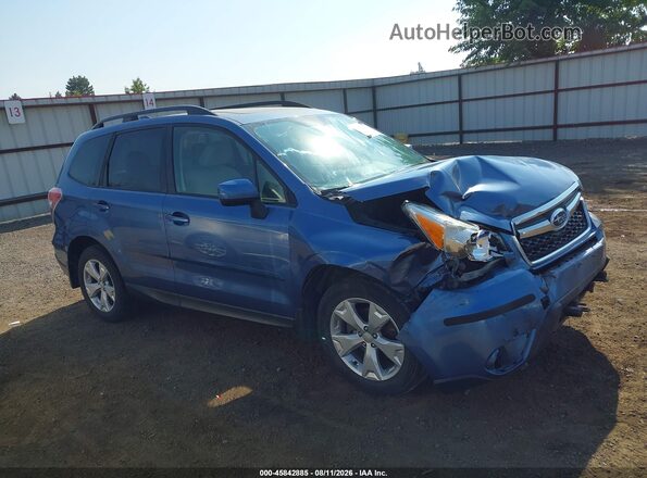 JF2SJADC6GG546112 2016 SUBARU FORESTER Blue Instrument cluster view