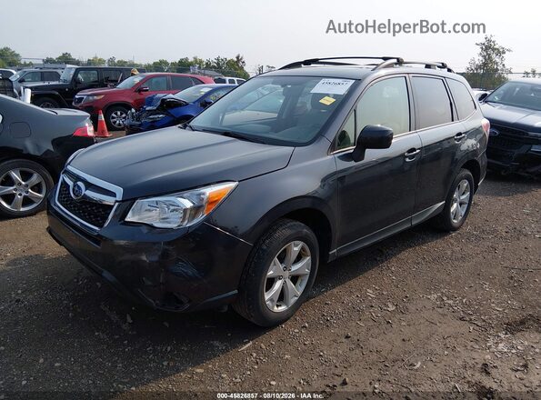 JF2SJADC6GH444576 2016 SUBARU FORESTER Gray Առջևի ձախ երեք քառորդ տեսարան