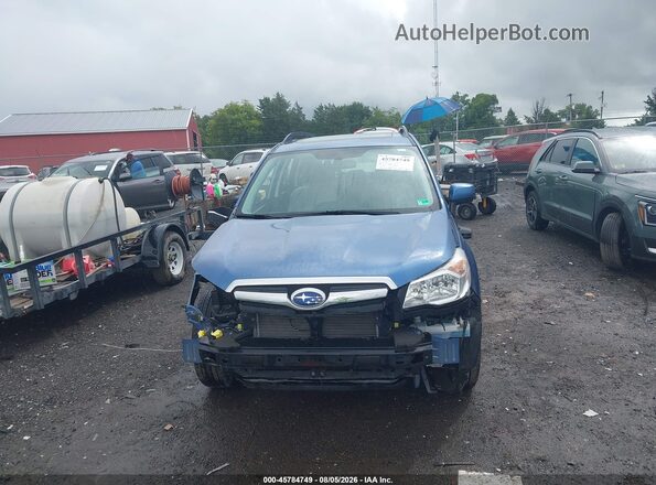 JF2SJADC6GH451642 2016 SUBARU FORESTER Blue Rear interior view