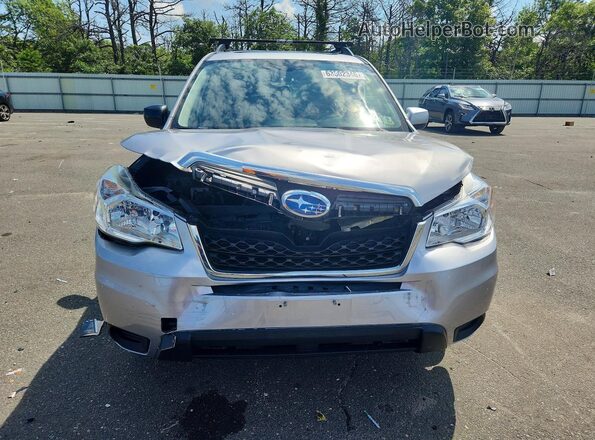 JF2SJADC6GH492059 2016 SUBARU FORESTER Gray Widok z przodu