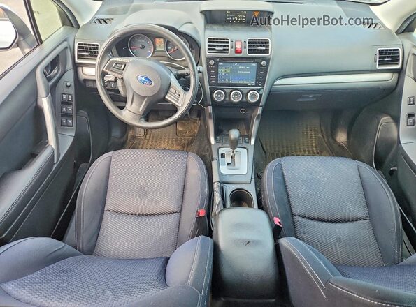 JF2SJADC6GH492059 2016 SUBARU FORESTER Gray Widok deski rozdzielczej