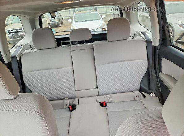 JF2SJADC6GH543348 2016 SUBARU FORESTER Charcoal უკანა სავარძლების ხედი