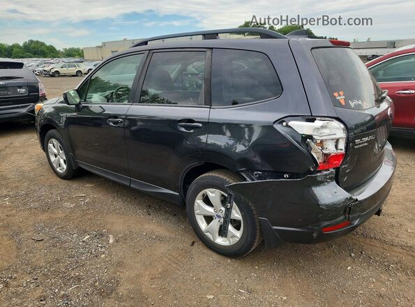 JF2SJADC6GH543348 2016 SUBARU FORESTER Charcoal უკანა მარცხენა