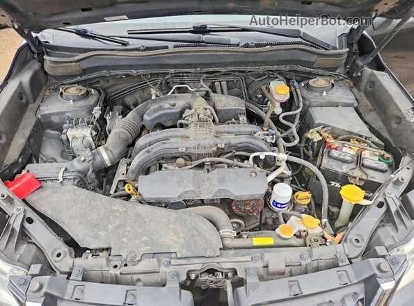 JF2SJADC6GH543348 2016 SUBARU FORESTER Charcoal ძრავის განყოფილების ხედი
