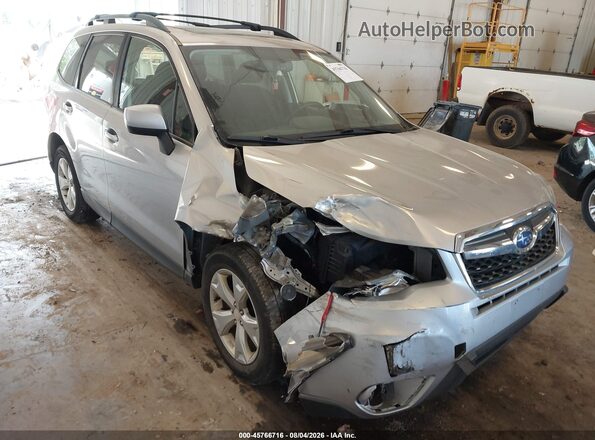 JF2SJADC6GH557735 2016 SUBARU FORESTER Silver Front view