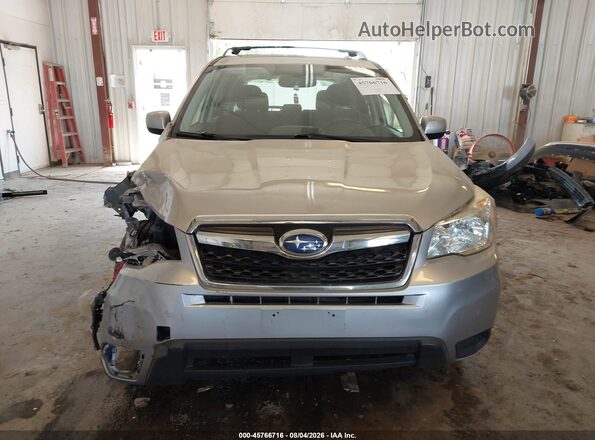 JF2SJADC6GH557735 2016 SUBARU FORESTER Silver Instrument cluster view