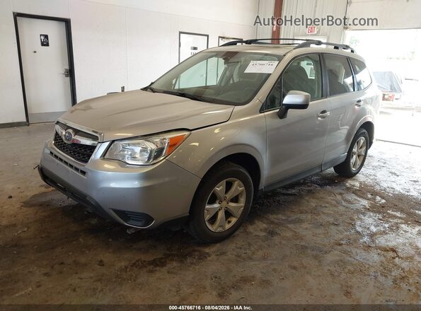 JF2SJADC6GH557735 2016 SUBARU FORESTER Silver Front left