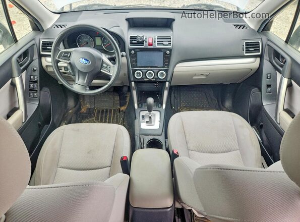 JF2SJADC7GH428175 2016 SUBARU FORESTER Silver Dashboard view