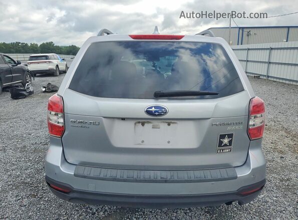 JF2SJADC7GH522590 2016 SUBARU FORESTER Silver უკანა ხედი