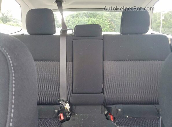 JF2SJADC7GH522590 2016 SUBARU FORESTER Silver უკანა სავარძლების ხედი