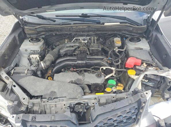 JF2SJADC7GH522590 2016 SUBARU FORESTER Silver ძრავის განყოფილების ხედი