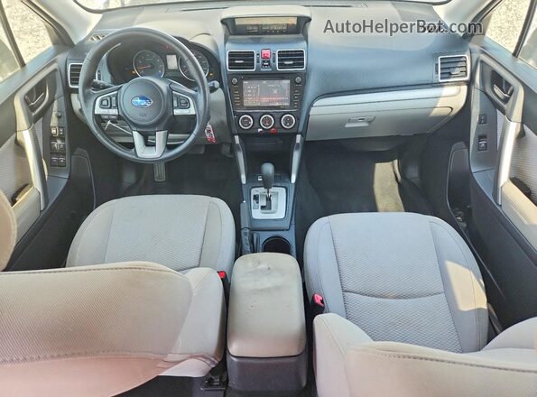 JF2SJADC7HH405397 2017 SUBARU FORESTER White Dashboard view