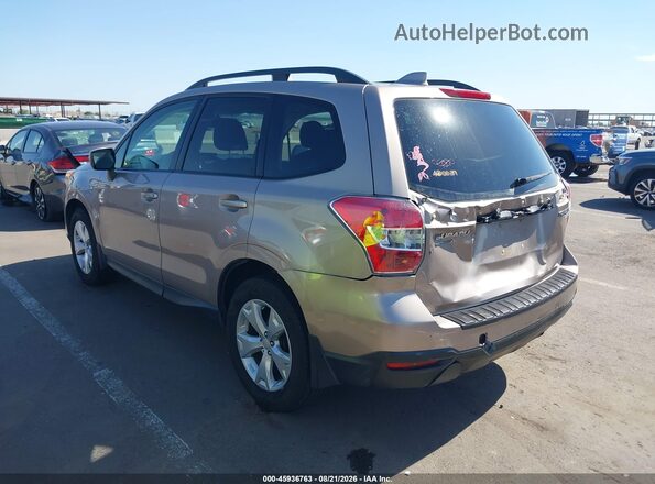 JF2SJADC8GH428170 2016 SUBARU FORESTER Gold Задня ліва чверть