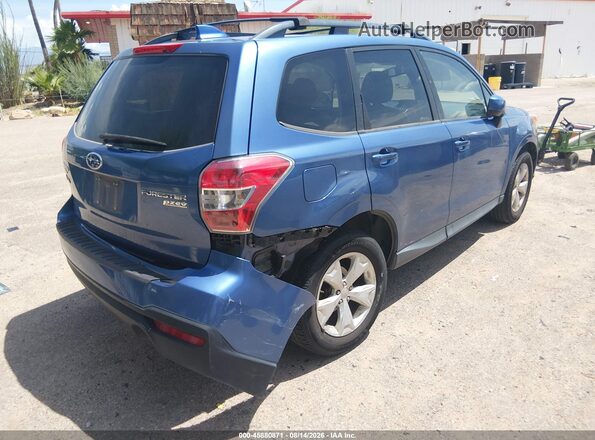 JF2SJADC8GH469088 2016 SUBARU FORESTER Синий Задняя правая четверть